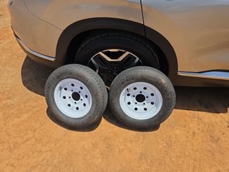 Trailer tires &rims brand new