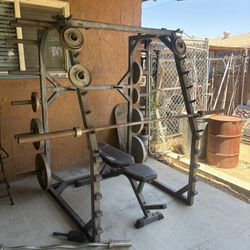 Workout Rack. Homemade Very Solid.