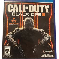 Call Of Duty: Black Ops 3 Sony PS4 and PS5