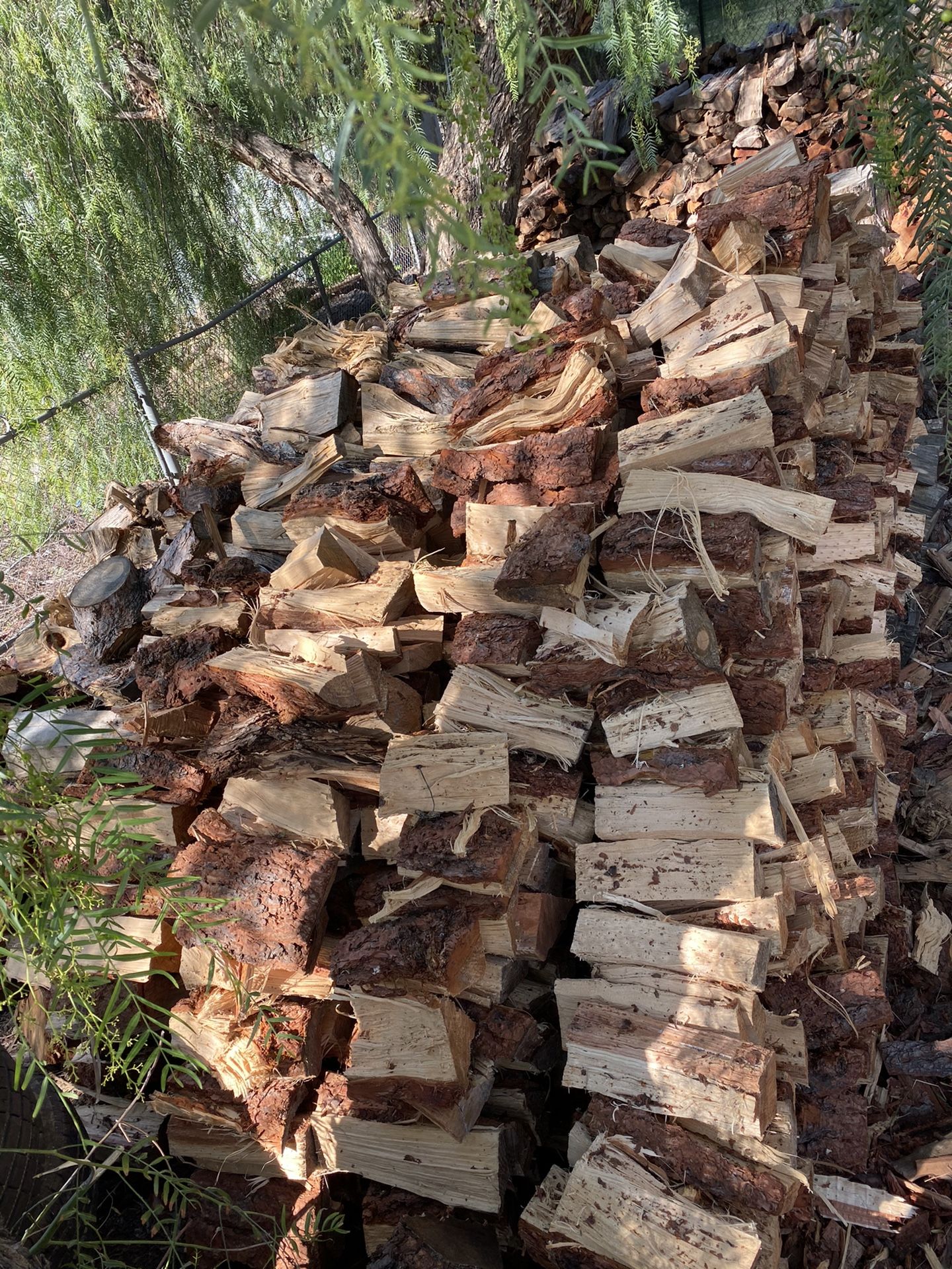 Seasoned firewood for sale