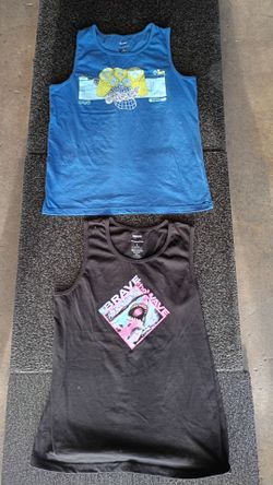 Two Boy's Sonoma Graphic Sleeveless Tank Tops