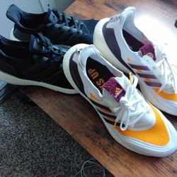 Adidas Ultraboost 2 Pares Blancos Size 91/2. Negros  101/2   2por $100 Firm 