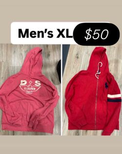 Men’s polo Ralph hoodie men’s xl both for $50