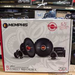 Memphis Audio SRXP62C 6.5" Component Pro Speaker Set. 