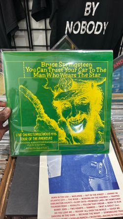 BRUCE SPRINGSTEEN "YOU CAN TRUST YOUR CAR..." 2-LP Vinyl Set LIVE 1976