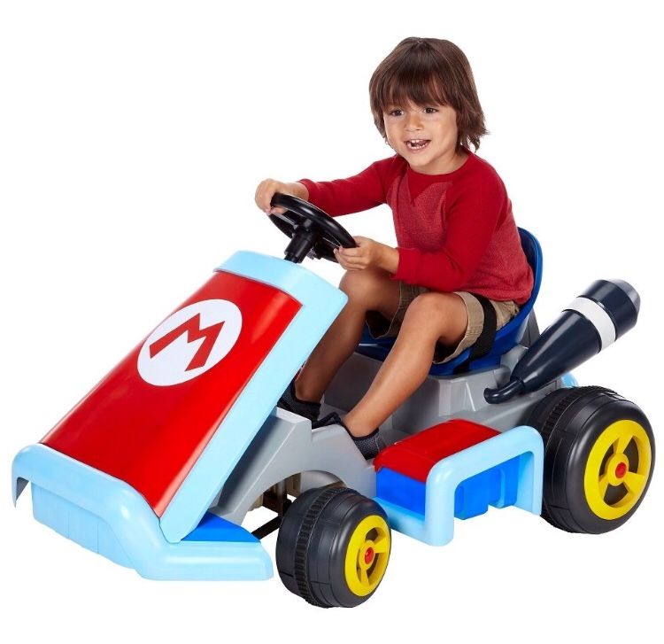 Brand new Mario kart battery car operated