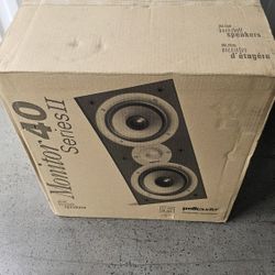 Polk Monitor 40 Series II Bookshelf Speakers 