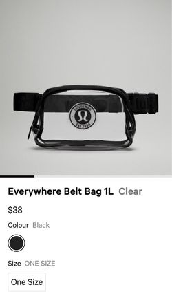 New lululemon belt bag