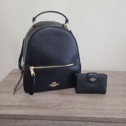 Coach Jordyn Backpack w/matching Wallet