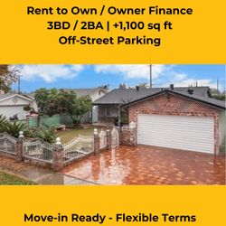 3BR Home – No Bank – Fixed Payment