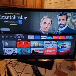 45" Sony 4k Slim TV With 4k Firestick Super Clear Beautiful Picture Firm Price Also Comes With Wall Mount 