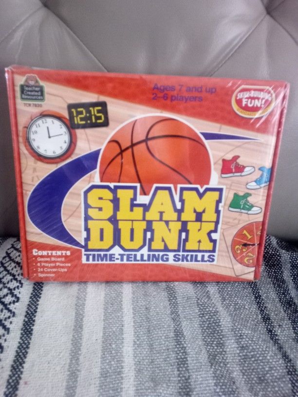 Slam Dunk Time Telling Games For Kids