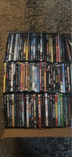 Large Lot of Mixed DVDs – 100+ Movies