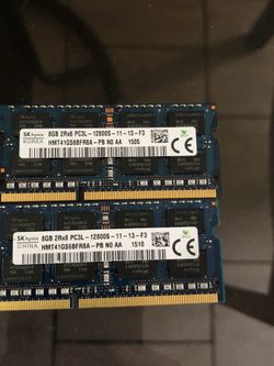 16 GB memory ram for MacBook Pro