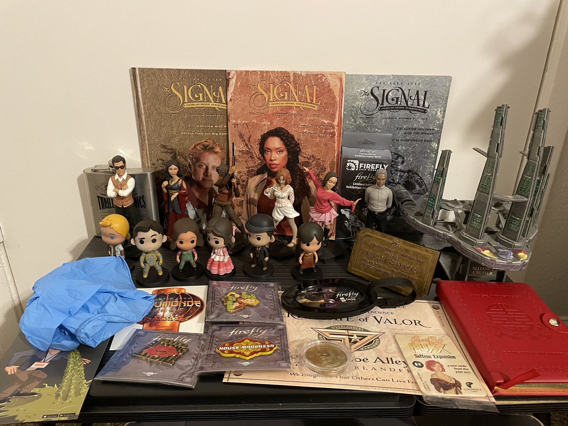 Firefly Show Lootcrate Merchandise.