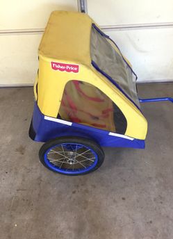 Fisher price bike trailer sale