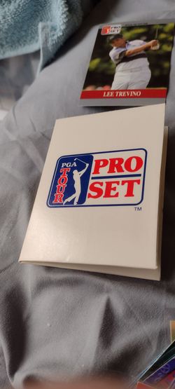 Golf Proset/1990 Bob Tway, Lee Trevino cash porch pickup Redmond