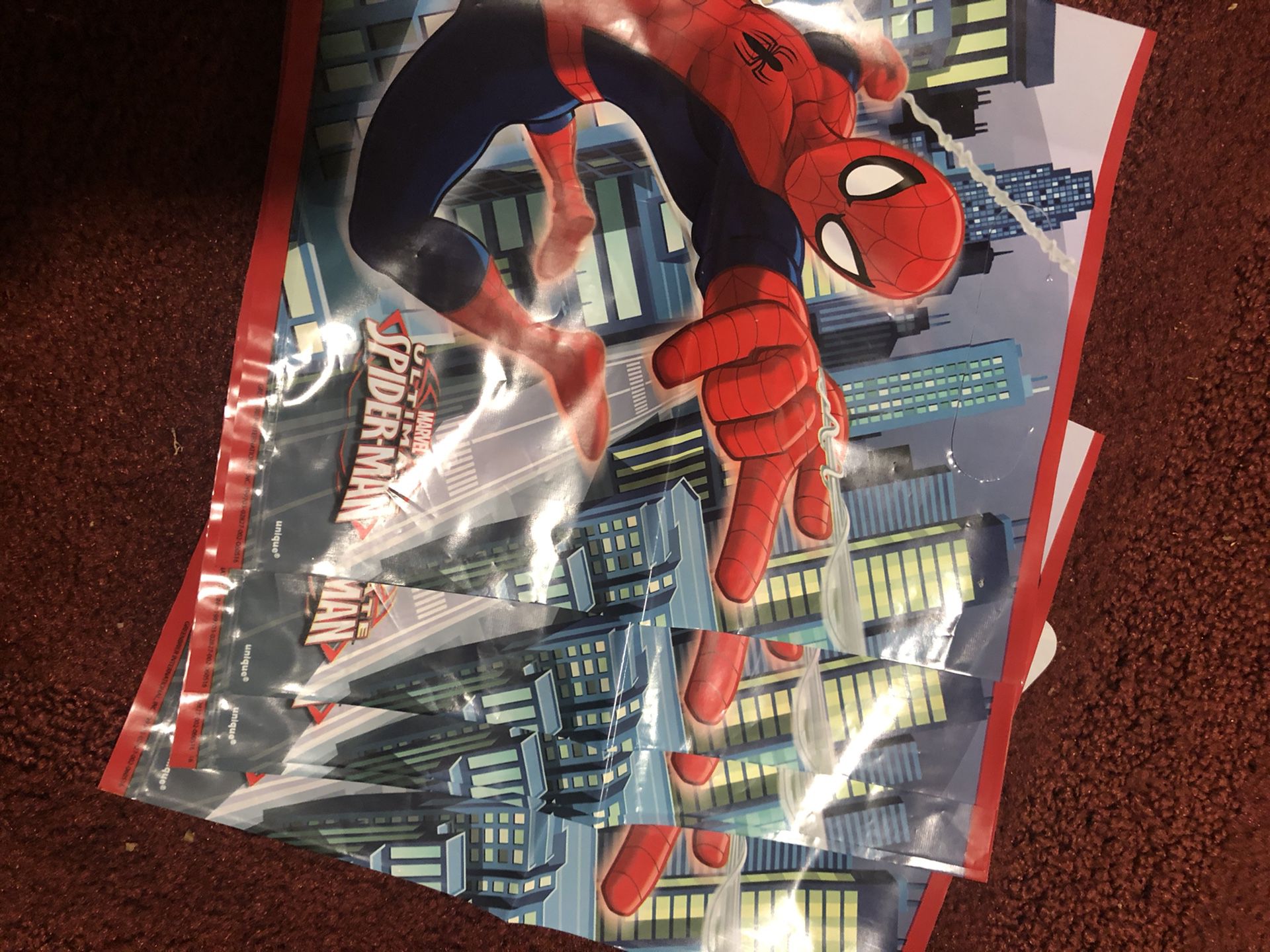 Spiderman Bday supplies!