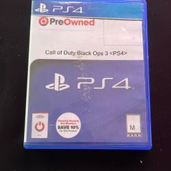 Call Of Duty Black Ops 3 <ps4>