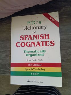 NTC's Dictionary of Spanish Cognates Book