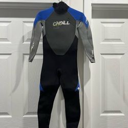 Kids O’Neill Full Body Wetsuit 4/3mm – Size 12 (Back Zip, Style #2742) 