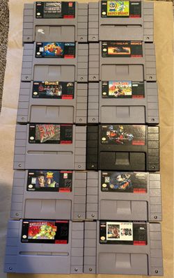 SNES Cartridges~$10 each