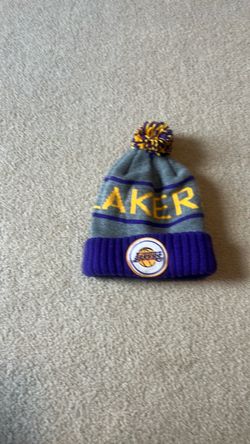 LA Lakers Knit Pom Beanie