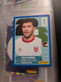 Panini FIFA 2026 World Cup blue border Stickers