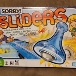 NIB Sorry Sliders FAMILY Board Game Hasbro Parker Brother SEALED NEW