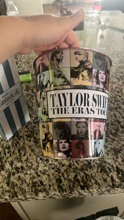 Taylor swift tour popcorn bucket