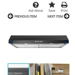 New 30 Inch Rangehood