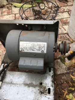 HVAC FAN Motor, 1/4” HP 115 V. With brackets