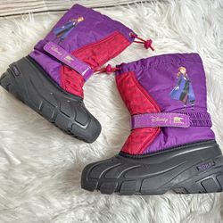 Girls size 3 Sorel disney frozen snow boots