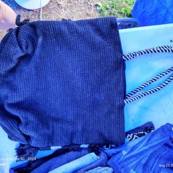 Black And White Tote Bag Shoulder Strap