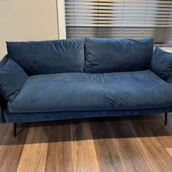 Stylish Blue Couch