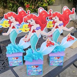 My Lil Mermaid Centerpieces