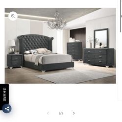 New Queen Bedroom Set 