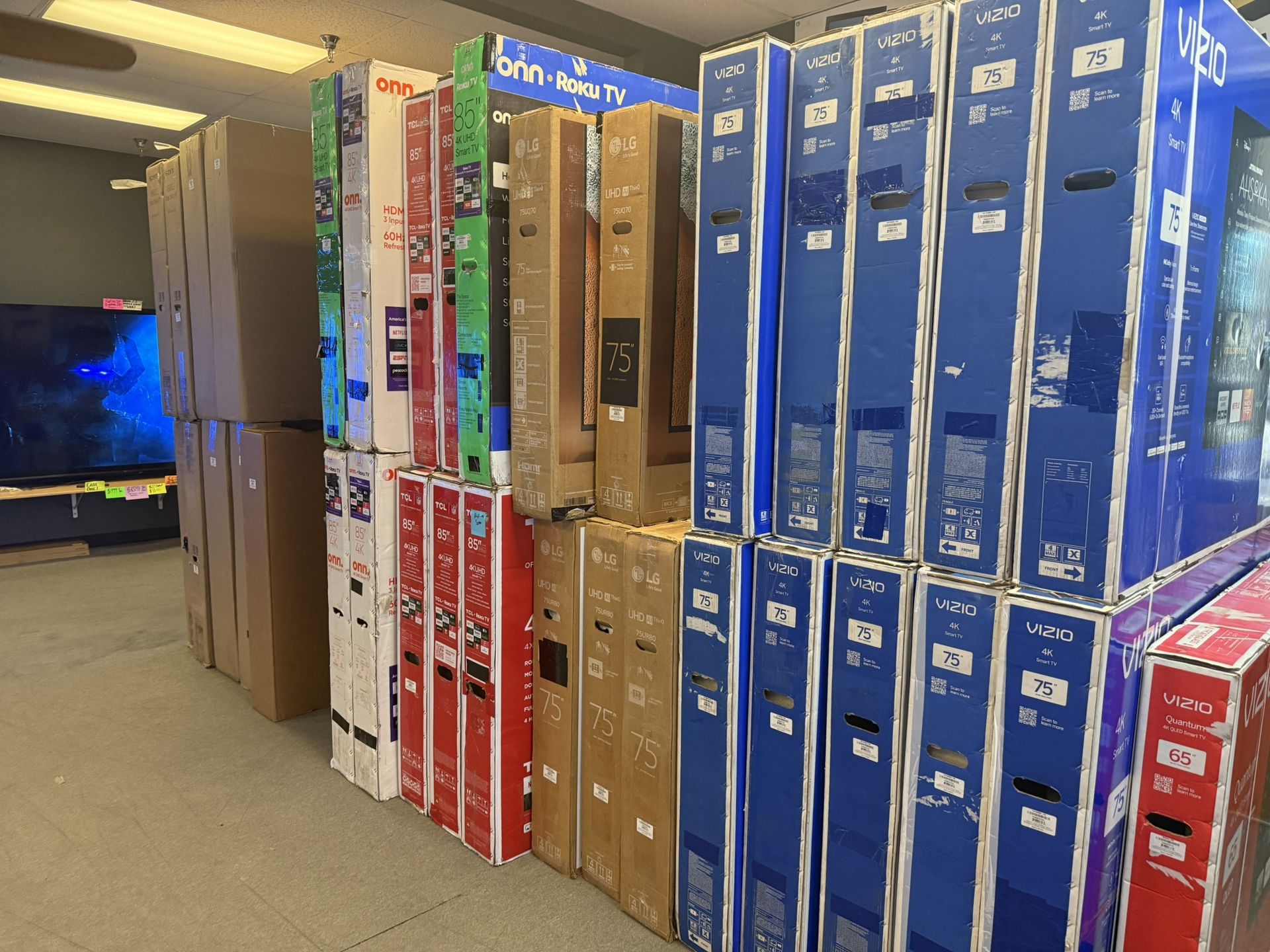 Tv 50-86 $55 Down On Finacing Free Delivery 6 Month Warranty. $269-$1498