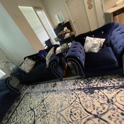 Navy Blue Sofas (separate Or Set)