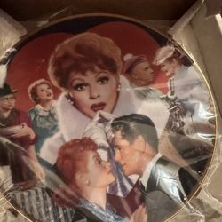 I Love Lucy Plates New Limited Edition