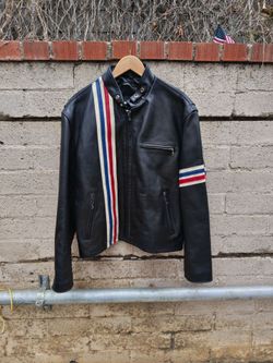 Schott NYC Easy Rider Perfecto Leather Jacket – Size 46 (XL)