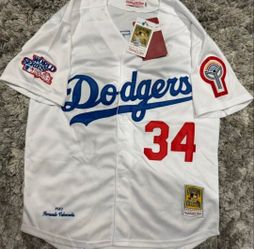 FERNANDO VALENZUELA RETRO DODGERS BASEBALL JERSEYS  $50. CASH PLEASE!!