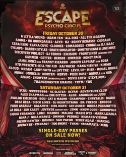 Escape FRIDAY  VIP only