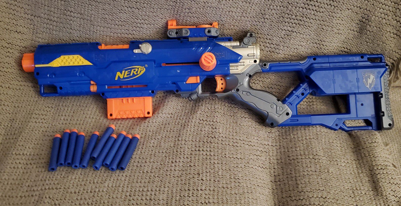 7 Nerf Guns