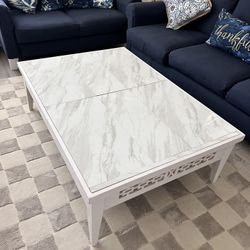 FREE Large Marble Coffee Table 