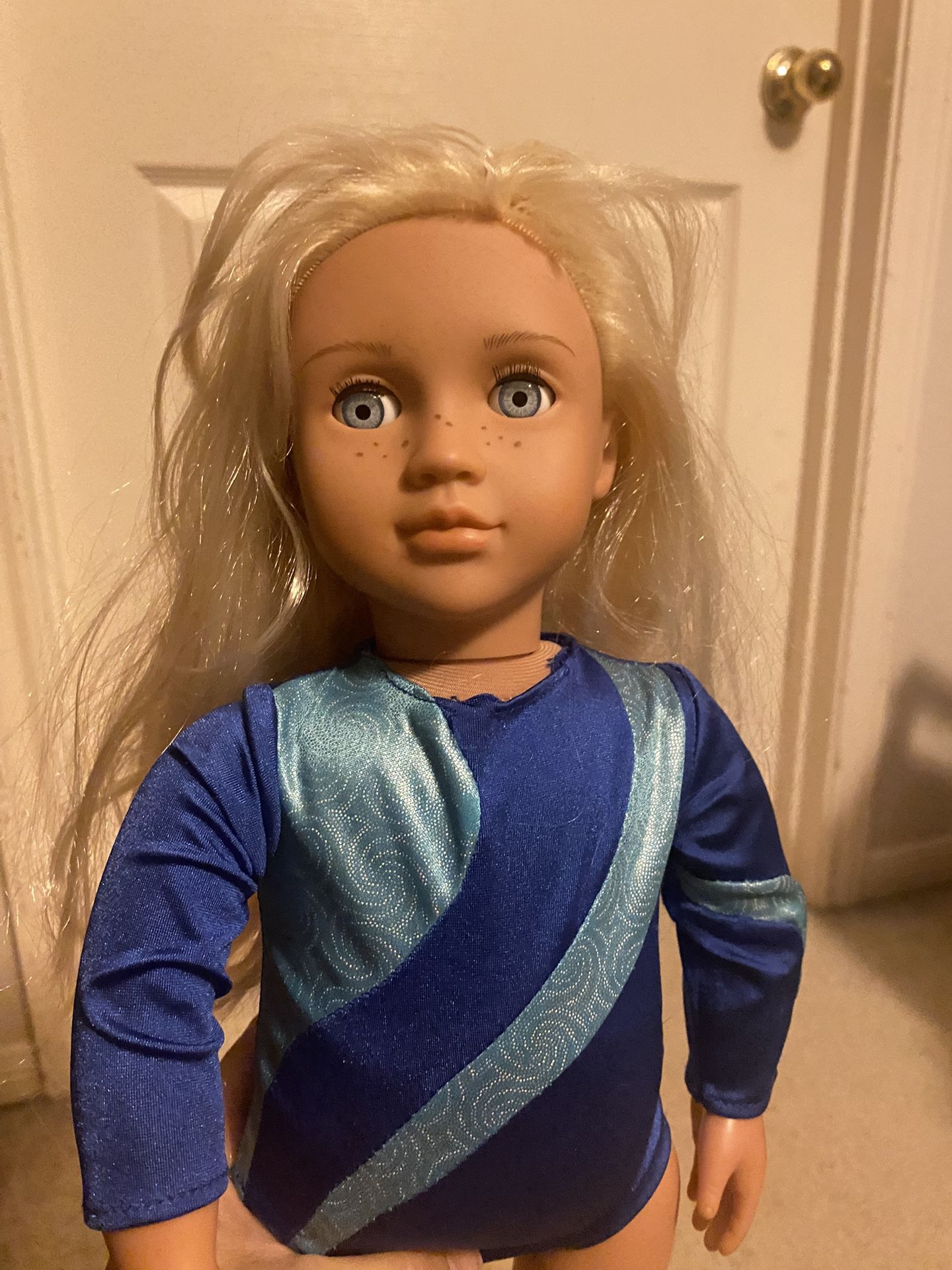 American Girl Doll Gymnast
