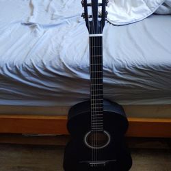 Best Choice Products 38in Beginner All Wood Acoustic Guitar Starter Kit w/Gig Bag, Digital Tuner, 6 Celluloid Picks, Nylon Strings, Capo, Cloth, Strap