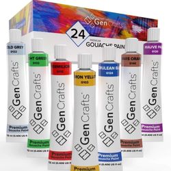 GENCRAFTS GOUACHE PAINT - QUALITY NON TOXIC PIGMENT PAINTS