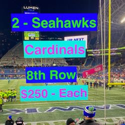 Seahawks Cardinals Tickets