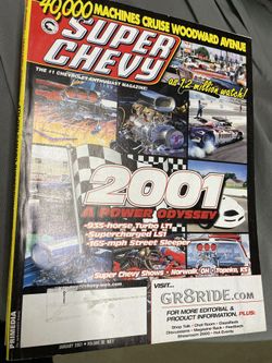 Complete Set 2001 Super Chevy Magaazine